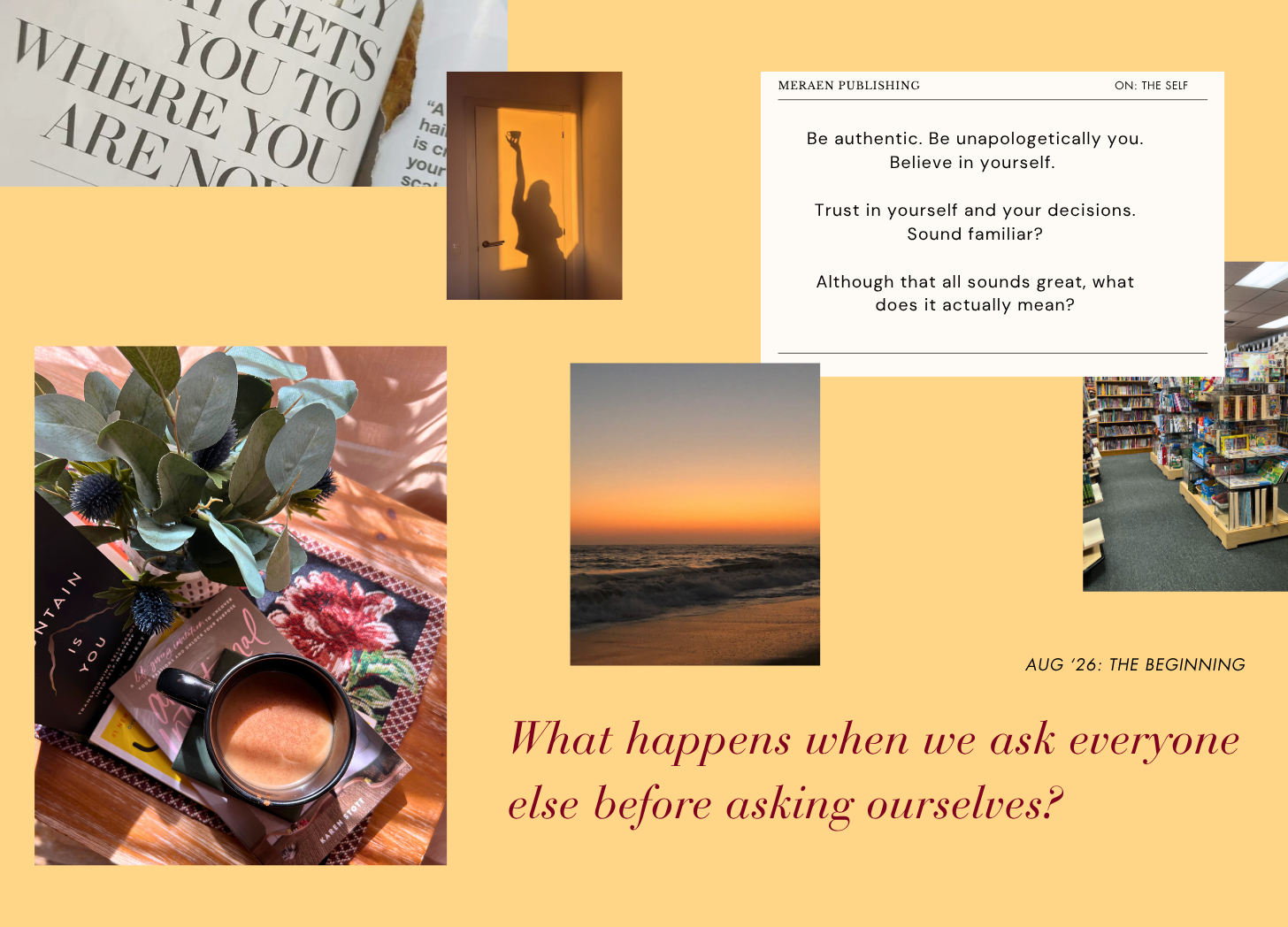 Why We Need to Trust Ourselves Again